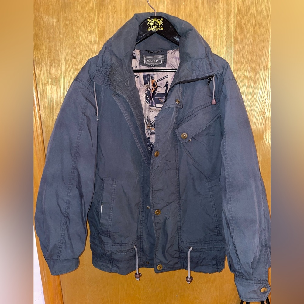 Vintage Eaton | Down Feather Parka Winter Jacket Unisex Style
